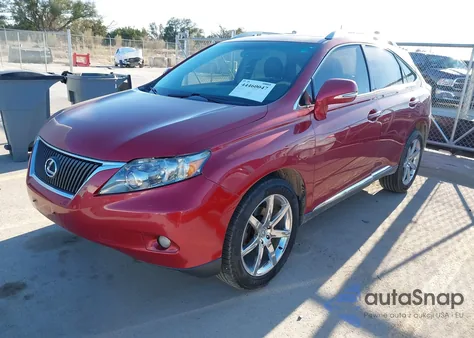 2010 Lexus Rx 350 z USA, uszkodzony, nr VIN 2T2ZK1BA8AC006158